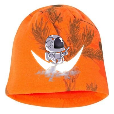 Astronaut Moon Sailing Kati - Camo Knit Beanie