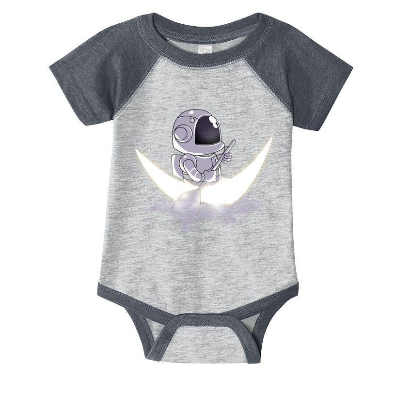 Astronaut Moon Sailing Infant Baby Jersey Bodysuit