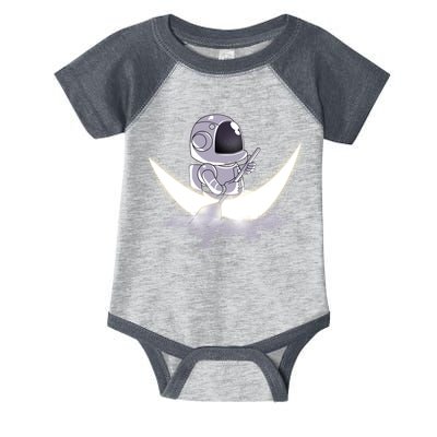 Astronaut Moon Sailing Infant Baby Jersey Bodysuit