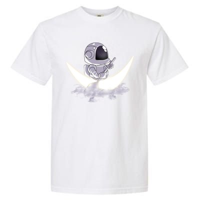 Astronaut Moon Sailing Garment-Dyed Heavyweight T-Shirt