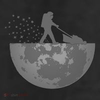 Astronaut Mowing The Lawn On The Moon 25L Jumbo Tote