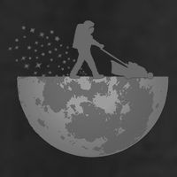 Astronaut Mowing The Lawn On The Moon Hat