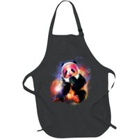 Astronaut Panda Galaxy Splatter Apron