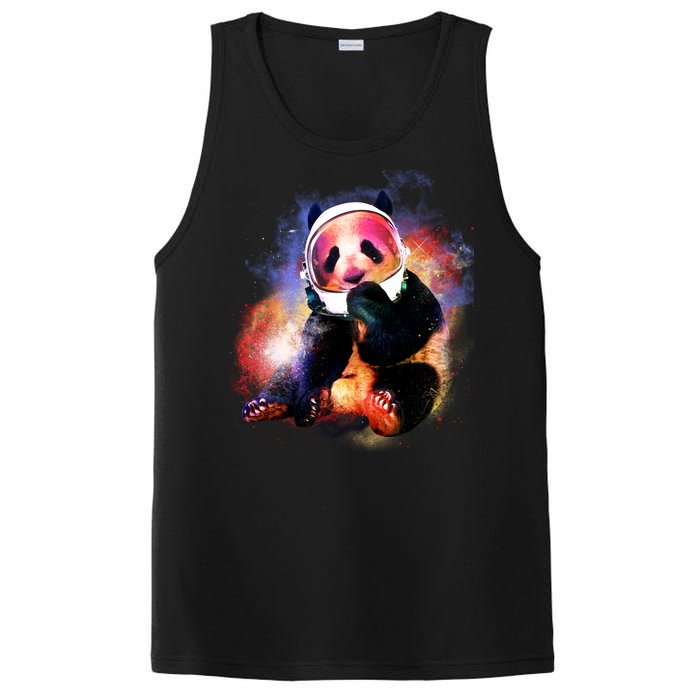 Astronaut Panda Galaxy Splatter PosiCharge Competitor Tank