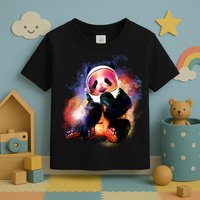 Astronaut Panda Galaxy Splatter Toddler T-Shirt