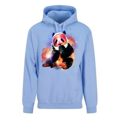 Astronaut Panda Galaxy Splatter Unisex Surf Hoodie