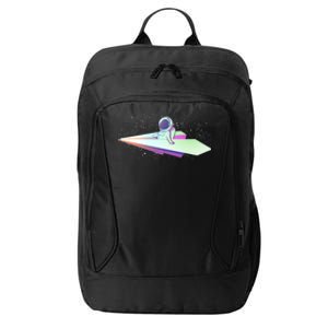 Astronaut Paper Plane City Backpack