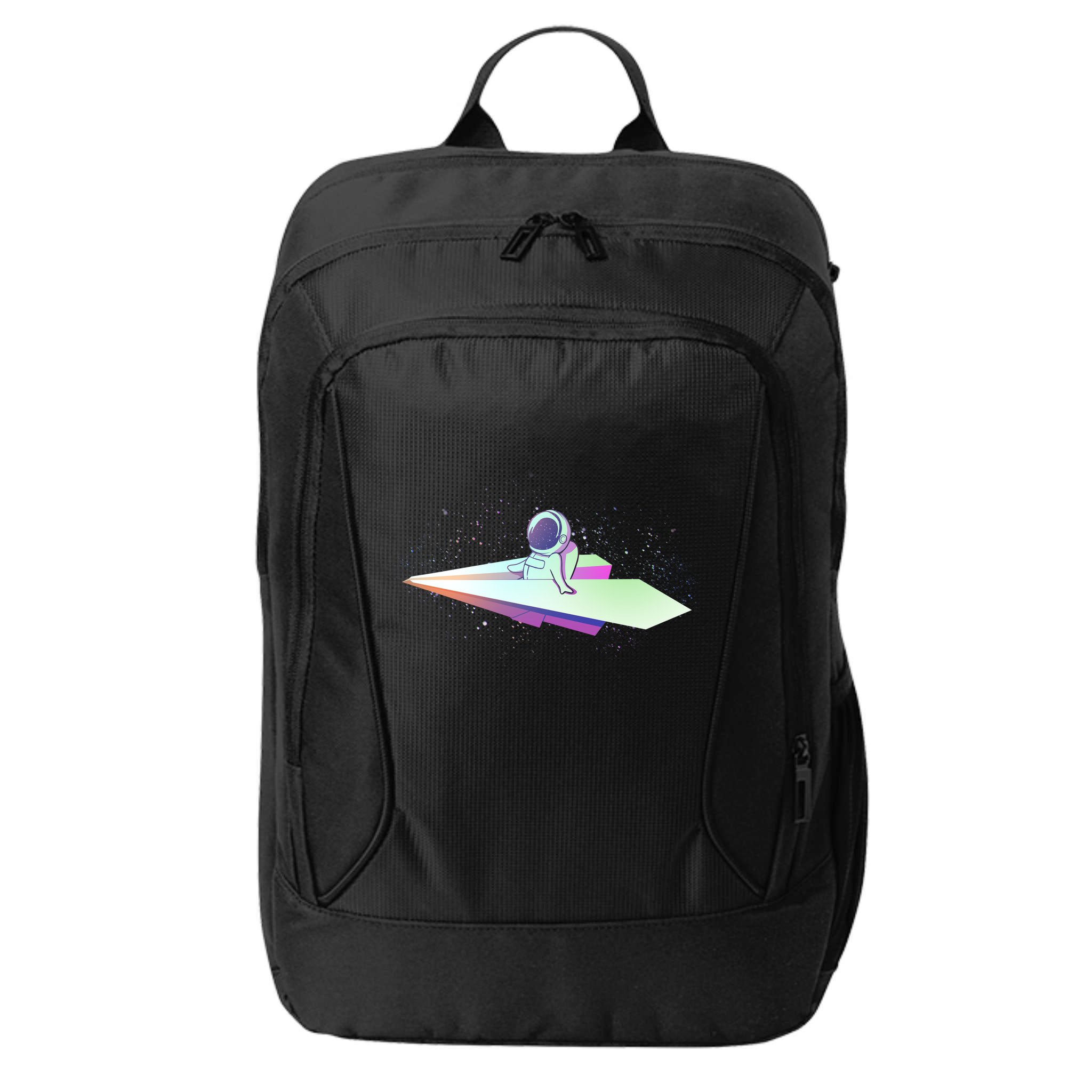 Astronaut Paper Plane City Backpack