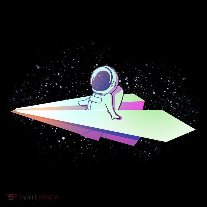 Astronaut Paper Plane Impact Tech Backpack