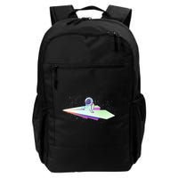 Astronaut Paper Plane Daily Commute Backpack