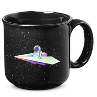 Astronaut Paper Plane 15oz Campfire Ceramic Mug