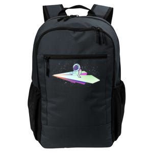 Astronaut Paper Plane Daily Commute Backpack