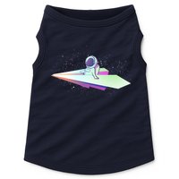 Astronaut Paper Plane Doggie Tank