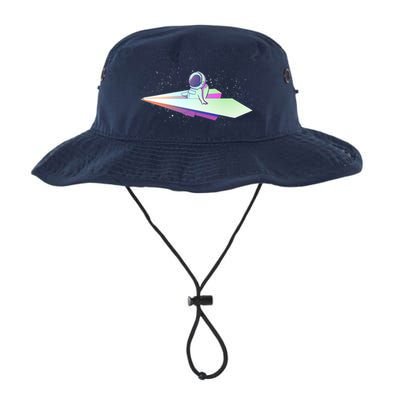 Astronaut Paper Plane Bucket Hat