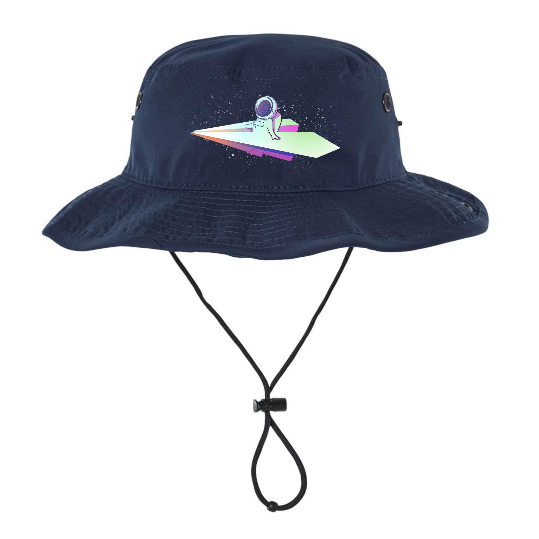 Astronaut Paper Plane Bucket Hat
