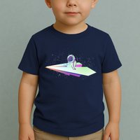 Astronaut Paper Plane Toddler T-Shirt