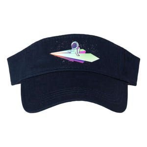 Astronaut Paper Plane Valucap Bio-Washed Visor