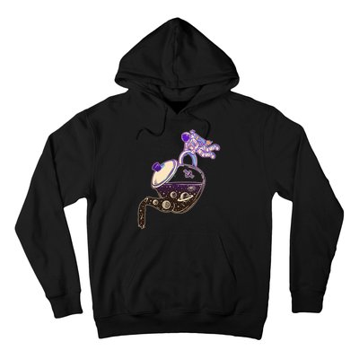 Astronaut Pouring Galaxy Coffee Coffee Hoodie