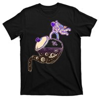 Astronaut Pouring Galaxy Coffee Coffee T-Shirt