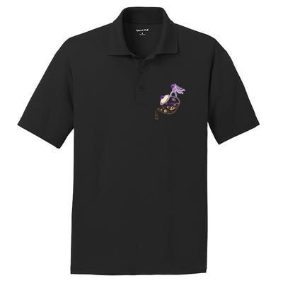 Astronaut Pouring Galaxy Coffee Coffee PosiCharge RacerMesh Polo