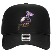 Astronaut Pouring Galaxy Coffee Coffee Trucker Hat