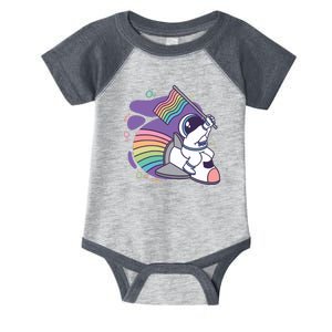 Astronaut Pride Cartoon Infant Baby Jersey Bodysuit