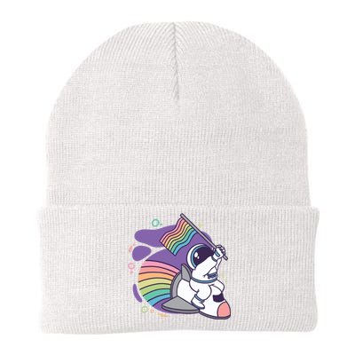 Astronaut Pride Cartoon Knit Cap Winter Beanie