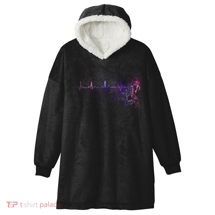 Astronaut Pulse Hooded Wearable Blanket