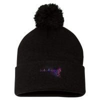 Astronaut Pulse Pom Pom 12in Knit Beanie