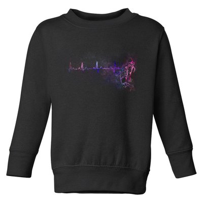 Astronaut Pulse Toddler Sweatshirt