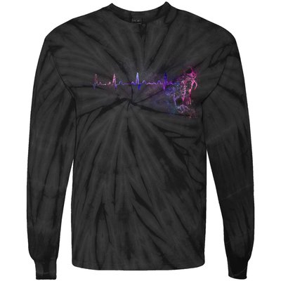 Astronaut Pulse Tie-Dye Long Sleeve Shirt