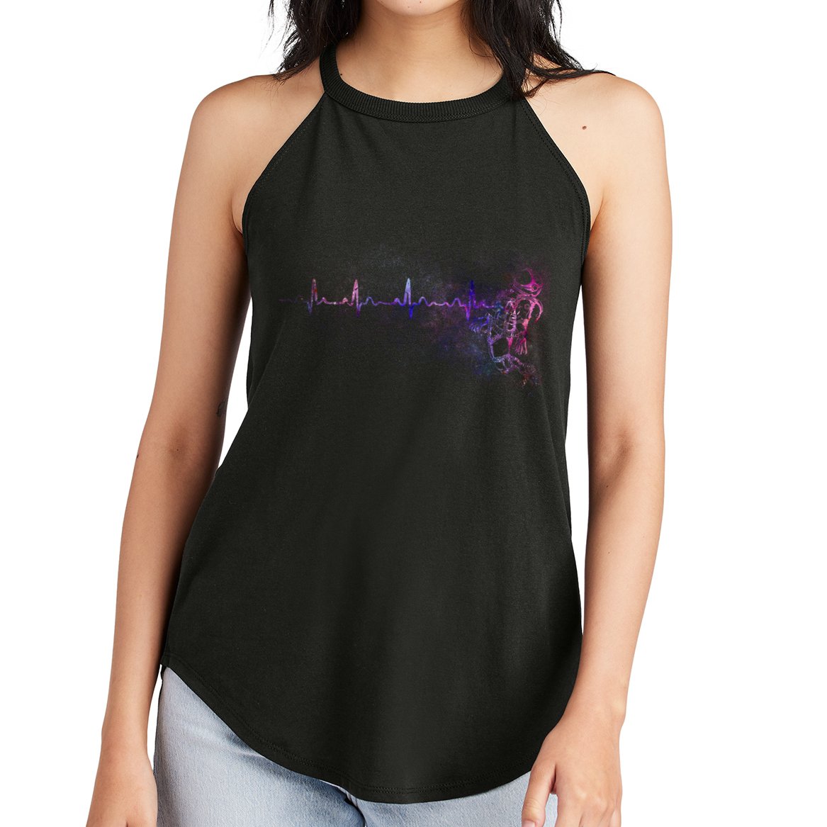 Astronaut Pulse Women's Perfect Tri Rocker Tank