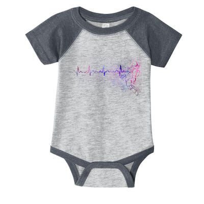 Astronaut Pulse Infant Baby Jersey Bodysuit
