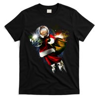 Astronaut Santa Claus In Space T-Shirt