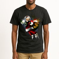 Astronaut Santa Claus In Space Tall T-Shirt