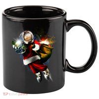 Astronaut Santa Claus In Space 11oz C Handle Ceramic Mug