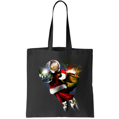 Astronaut Santa Claus In Space Bag