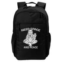 Astronaut Skeleton Need Space And Peace Backpack