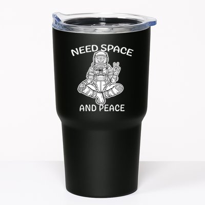 Astronaut Skeleton Need Space And Peace Tumbler