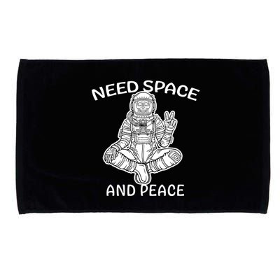 Astronaut Skeleton Need Space And Peace Microfiber Hand Towel