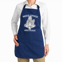 Astronaut Skeleton Need Space And Peace Apron