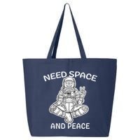 Astronaut Skeleton Need Space And Peace 25L Jumbo Tote