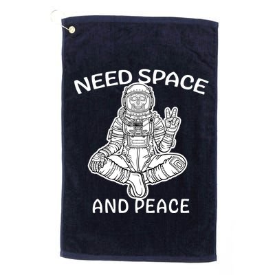 Astronaut Skeleton Need Space And Peace Golf Towel