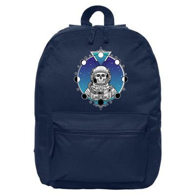 Astronaut Skeleton Star Sky Moon Phases 16 in Basic Backpack