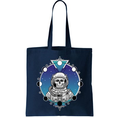 Astronaut Skeleton Star Sky Moon Phases Bag