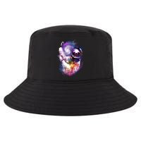 Astronaut Sloth Hanging In Space Cool Comfort Performance Bucket Hat