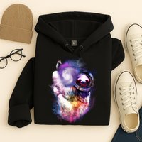 Astronaut Sloth Hanging In Space Hoodie