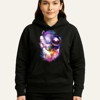 Astronaut Sloth Hanging In Space Hoodie
