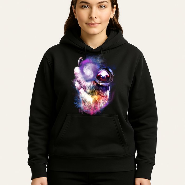 Astronaut Sloth Hanging In Space Hoodie