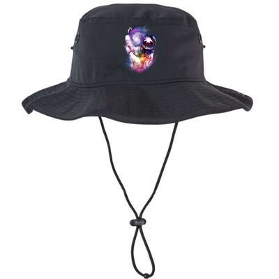 Astronaut Sloth Hanging In Space Bucket Hat